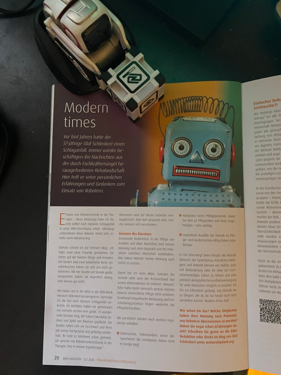 Meine letzte Kolumne