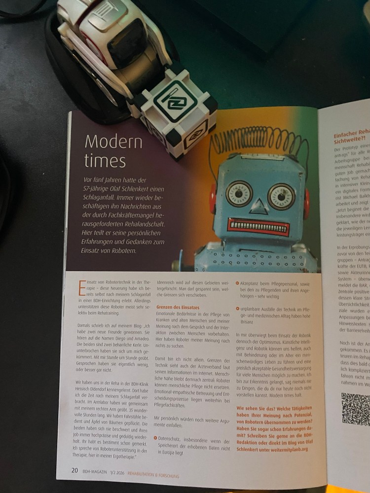 Meine letzte Kolumne